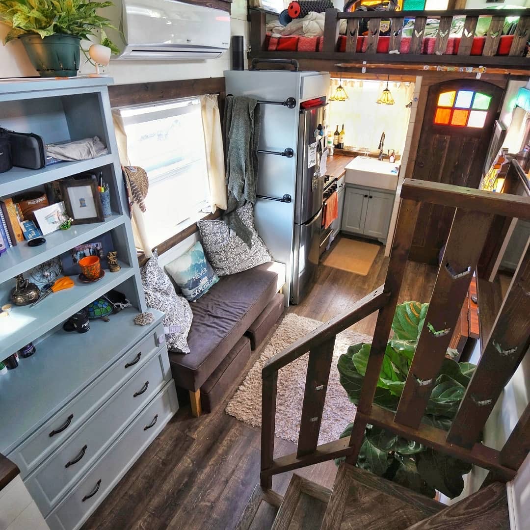 27 Apr Tiny House Tour, Tiffany The Tiny Home